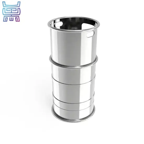 2023 New Design Pressure Tank for Chemical Storage in Stainless Steel Drum