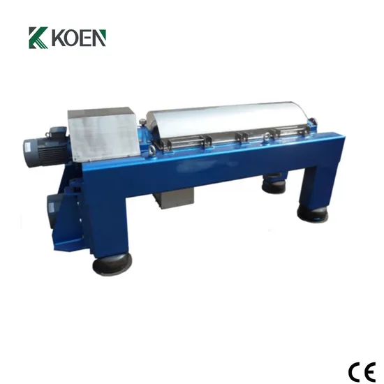 High-Speed 3-Phase Decanter Centrifuge for Separation and Clarification of Onion and Garlic Juice