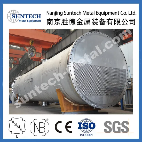 Pure Titanium ASME Sb265 Gr. 2 Seawater Desalination Heat Exchanger