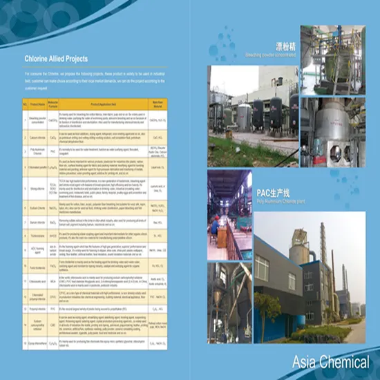 Complete Set Chlorine Allied Projects Production Line Plant