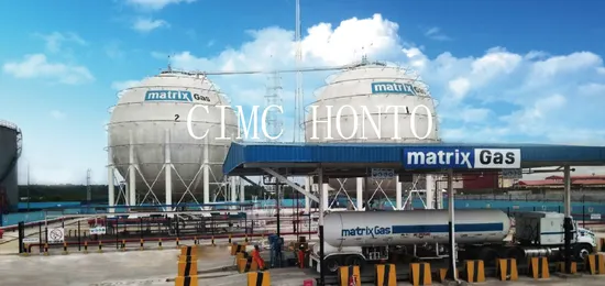 2500tons Lp Gas Storage Propane Butane Spherical Tank EPC Service