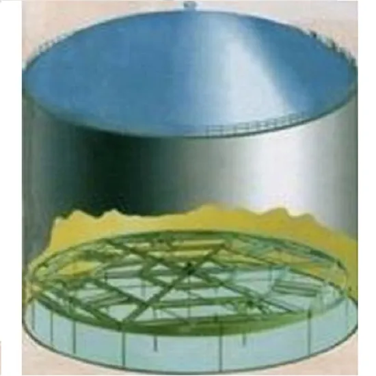 Aluminum Pontoon Type Internal Floating Roof for Storage Tank