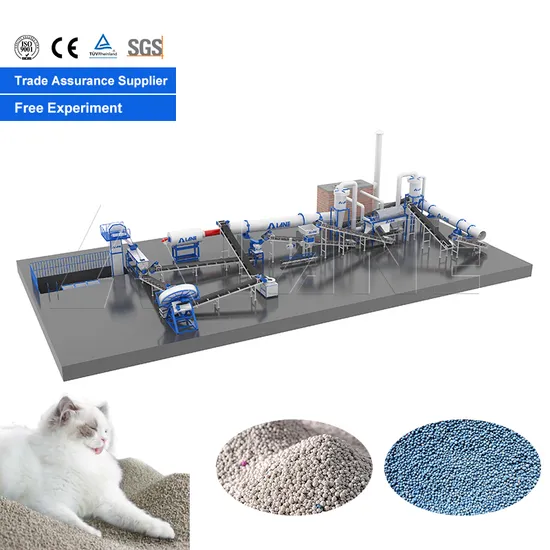 Lane Bentonite Granulator Machine for Make Cat Litter Cat Litter Machines Cat Litter Production Machine