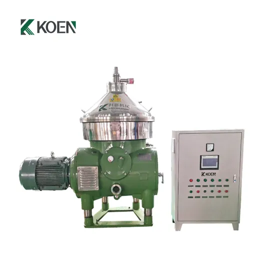 Biodiesel Centrifuge & Engine Oil Centrifugal Equipment - Disc Separator Machine for Efficient Clarification and Separation