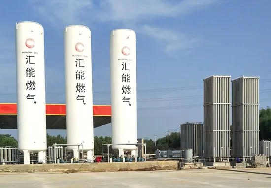 100m3 Liquid Nature Gas Tanks Cryogenic LNG Storage Tank Liquid Gas Cryogenic Storage Tank for Gas Station