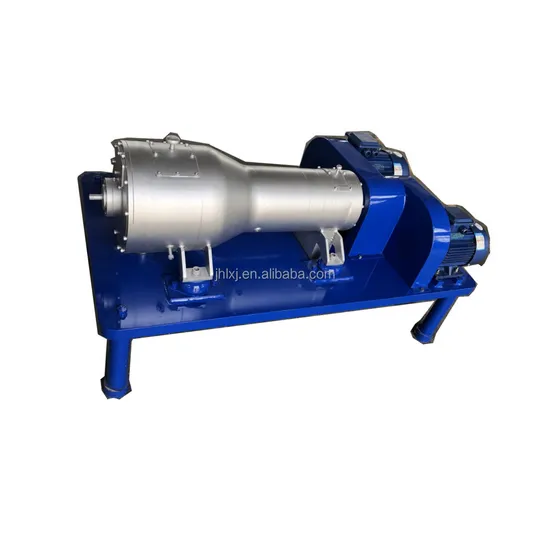 Capacity 100-600L/H Mini Model Laboratory Industrial Decanter Settling Centrifuge