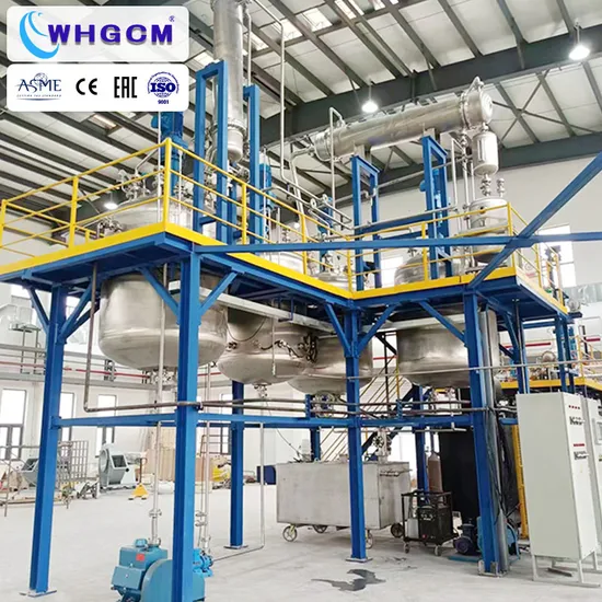 WHGCM ASME CE EAC DOSH 2000L Glue Resin Wax Series Stainless Steel Pressure Chemical Reactor