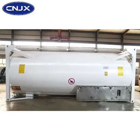 T75 20FT 40FT ISO Horizontal Container Storage Tank