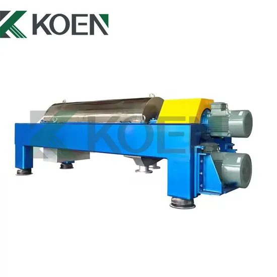 Ditch Oil, Water, and Slag Three-Phase Separation Centrifuge