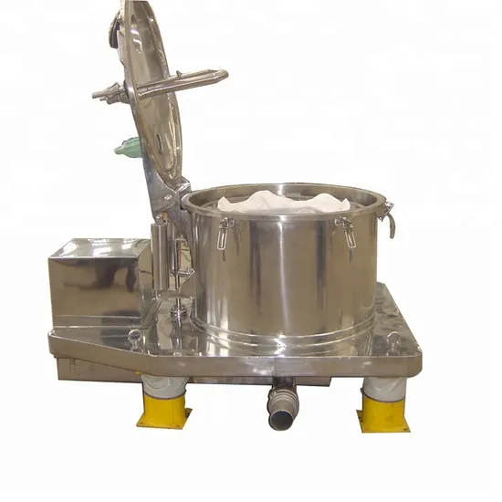 Model Pd Bag Lifting Discharge Food Grade Centrifuge Whey Machine