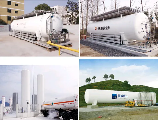 Cryogenic Liquid LNG Storage Tank Tank Container Large Cryogenic Storage Tank
