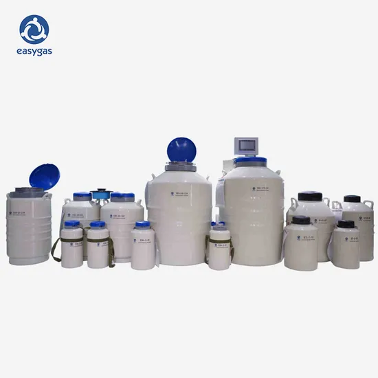 Liquid Nitrogen Container Large Caliber for Biological Samples Storage and Transportation