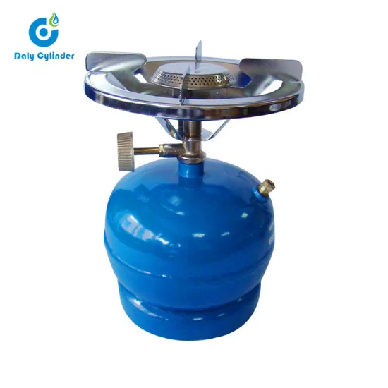 3kg Portable Cooking Gas Stove and LPG Cylinder