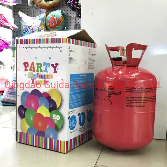 13L Disposable Cylinder High Purity Helium for Latex Balloons