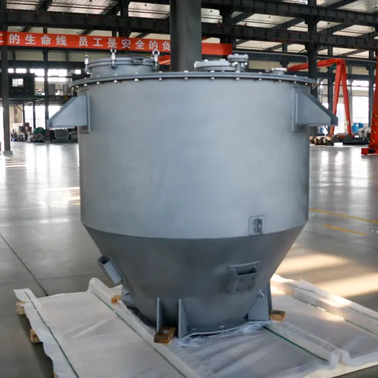 304 316 Stainless Steel Material Storage Bin Conical Discharge Bin Equipment