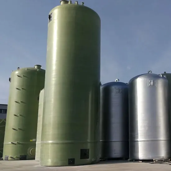 FRP Customized Chemical Fuel Storage Tank with ISO9001 Vertical