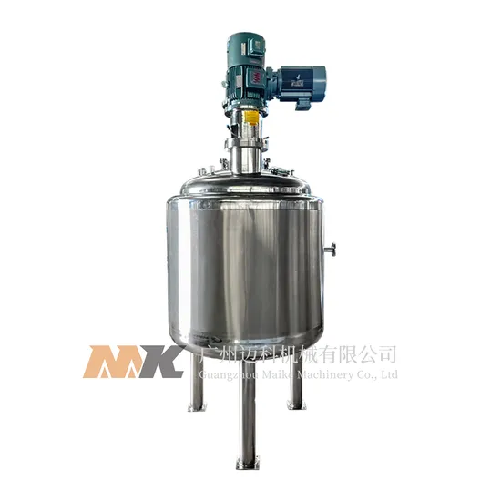 Maike 850L Stainless Steel Emulsification Reactor Bioreactor Mixing Tank