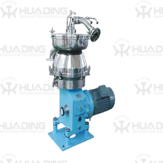 Advanced Industrial Disc Stack Centrifuge for Yeast Separation