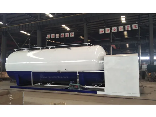 Mobile LPG Propane Gas Cylinder Delivery Storage Tank Station