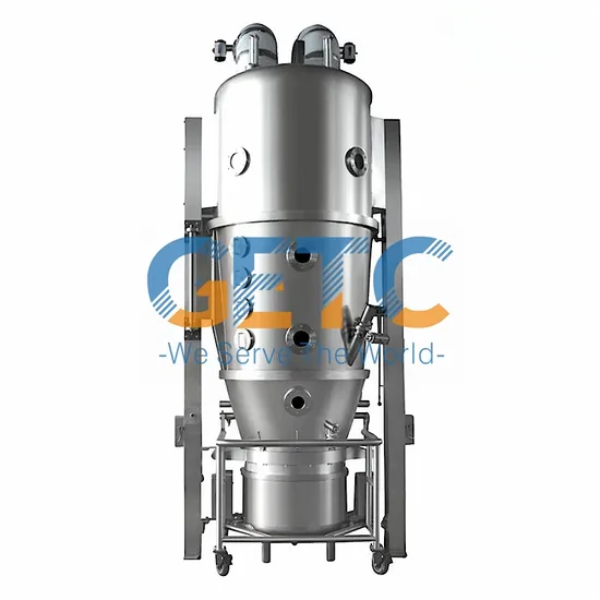 SUS Boiling Fluid Bed Drying and Granulator for Solid Granule Infusion Drink Milk Coffee Juice