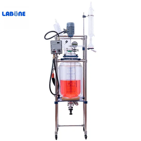 S212-50L Explosion-Proof Patented PTFE Stirring Rod Bearing Constant Temperature Jacketed Glass Reactor