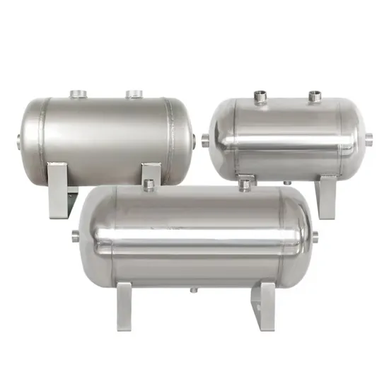 SUS304 Mirror-Polishing/Frosting 5-100L Small Capacity Horizontal Precision Gas Storage Tank