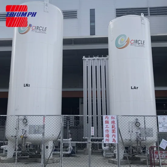 Good Quality Massive Vacuum Powder Insulation Cryogenic Liquid Storage Tank