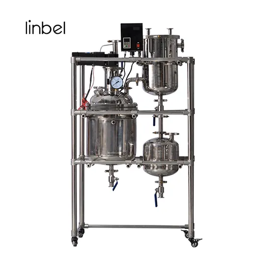 Acrylic Resin Activated Pharmaceutical Ingredient Stainless Steel SS304 Bioreactor Mixing Tank Lab Reactor