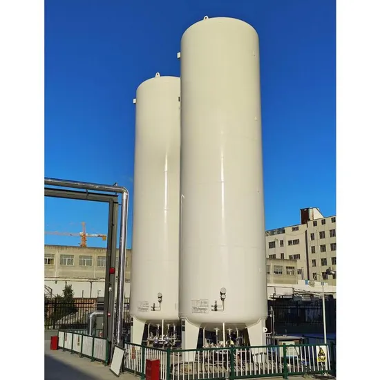 5-20m3 Vertical Cryogenic Storage Tank for Liquid Oxygen Nitrogen Argon