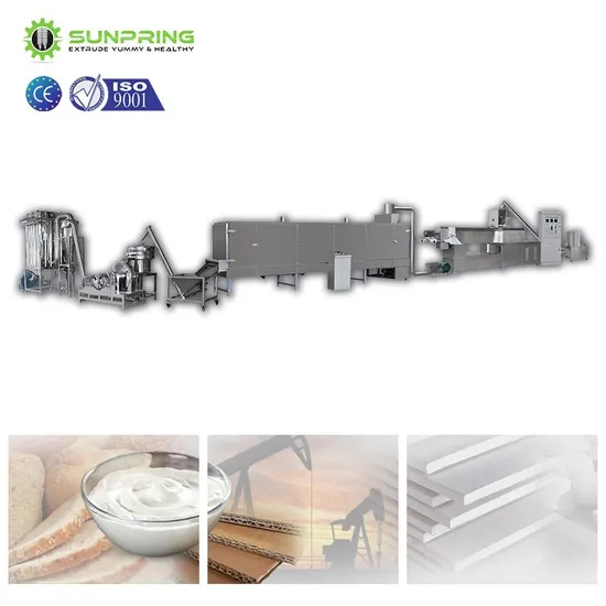 50% Discount High Quality Modified Starch Production Line + Machines to Cassava for Pharmaceutic Oil Drilling Making Machine Equipment Corn Extruder