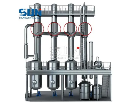 Sjm Series Three Effect Falling Film Countinous Concentrator
