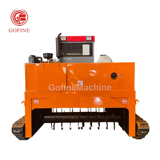 Chicken Manure Fermentation Organic Fertilizer Processing Harmless Treatment Equipment