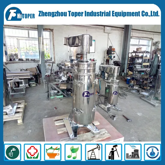 High Speed Refrigerated Tubular Centrifuge for Vegetable Oil