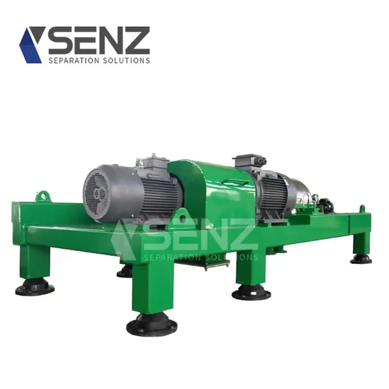 Shenzhou Xanthan Gum Centrifugal Equipment Manufacturer Wholesale Horizontal Spiral Decanter Centrifuge
