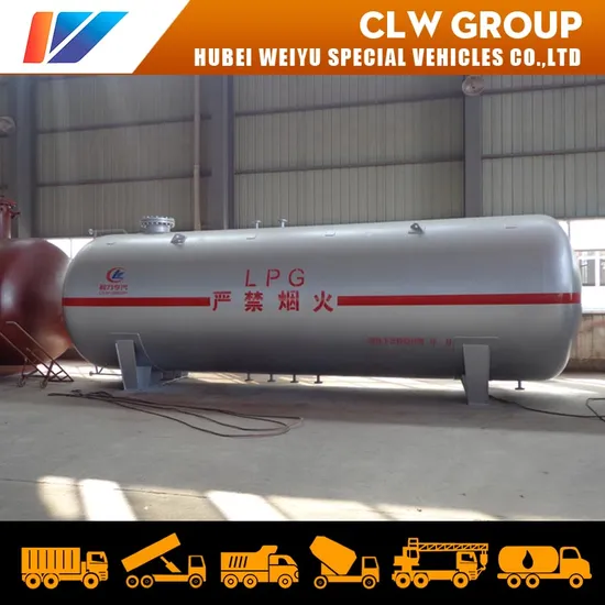 25ton LPG Storage Tank 50cbm LPG Gas Tank LPG Filling Plant for Nigeria