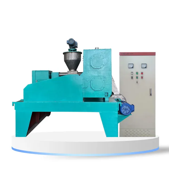 Double Pressure Roller Dry Granulator for Producing Fertilizer Granules