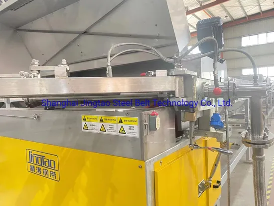 Rotoform Steel Cooling Belt Phenolic Resin Granulars China Factory