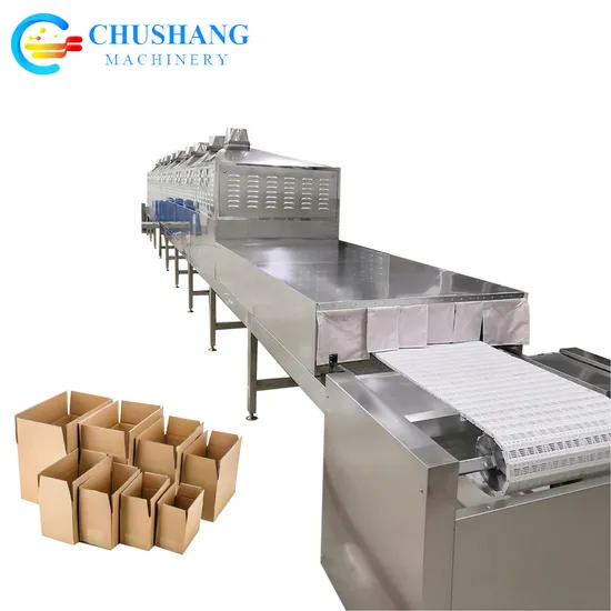 Paper Box Packaging Paper Box Quick Drying Microwave Dryer