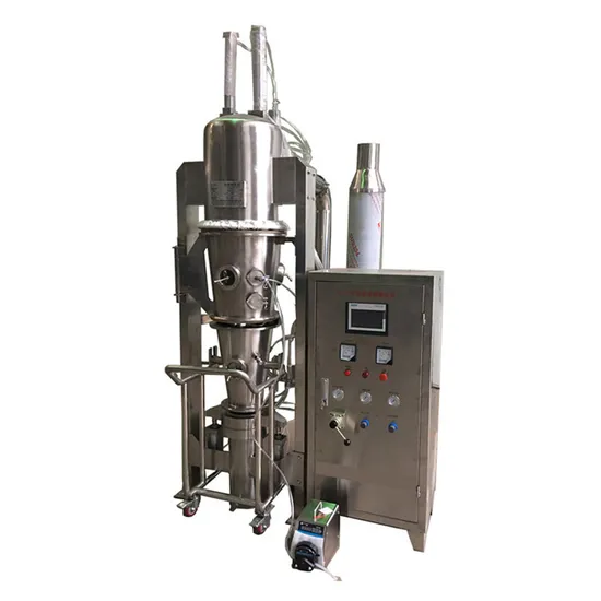 FL-5 High Efficiency Boiling Bed Granulator Fluid Bed Drier Granulator for Pharmaceutical