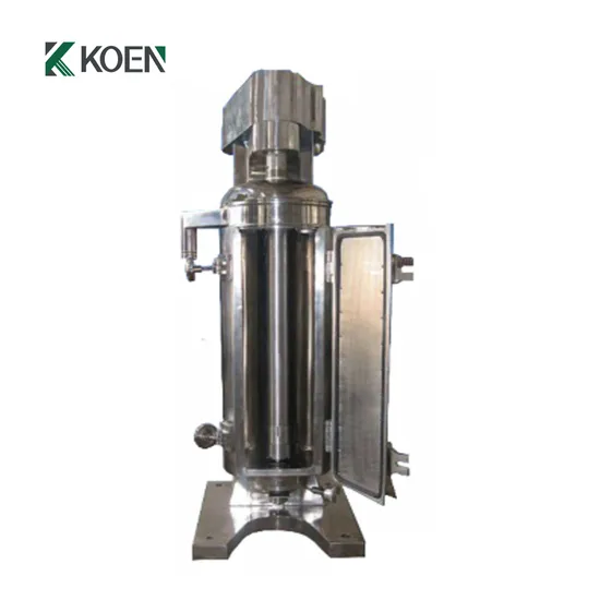 Continuous Spirogyra Tubular Centrifuge for Industrial Centrifuge