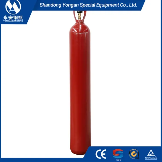 OEM ISO9809 Nitrogen/Hydrogen/Helium/Argon /Mixed Bottle Cylinder Gas Cylinders 50L