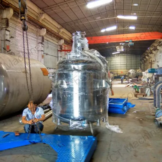 Stirred Tank Reactor 2000 Liter Acrylic Emulsion Making Machine Reactor China Factory