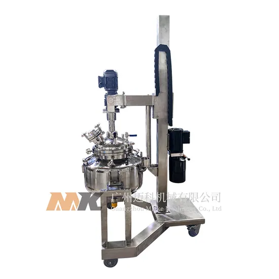 25L Industrial Chemical Stainless Steel Jackted Resin Paint Reactor with Lifter