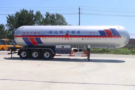 2015 Top Ranking 40m3 54m3 56m3 60m3 LPG Semi Trailer