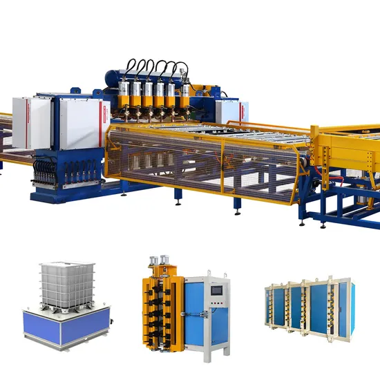 Quality Assurance Auto Grid Automatic Production Line Spot Welding Machine IBC Cage Welder
