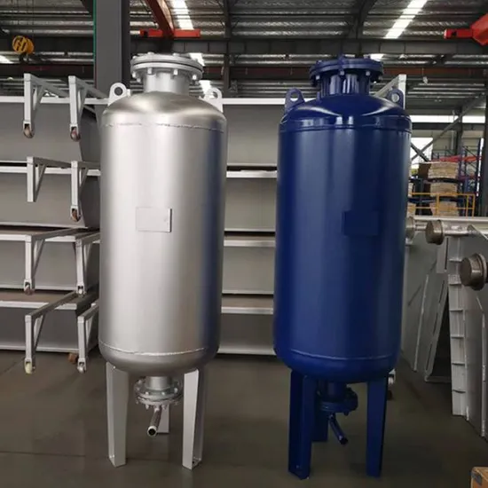 Hot Water Heating System Expansion Tanks with Removable Bladder Membrane