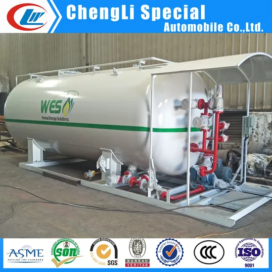 ASME Standard Mobile Gas Station LPG Skid Station for Sale