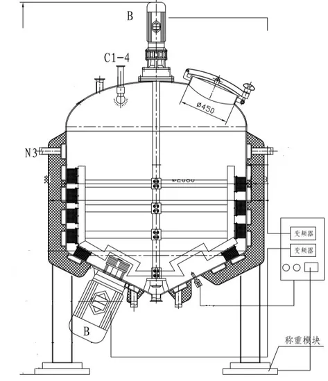 Stainless Steel Reaction Blending Coconut Milk Tanks Supplier Factory
