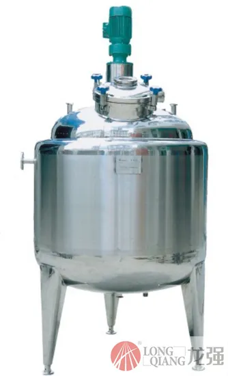 Durable Longqiang 10000L Reaction Tank for Industrial Mixing