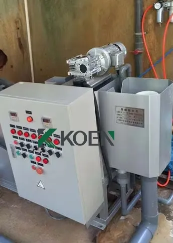 Hot Sale Good Price Sludge Dewatering Screw Filter Press Sludge Dehydrator Machine